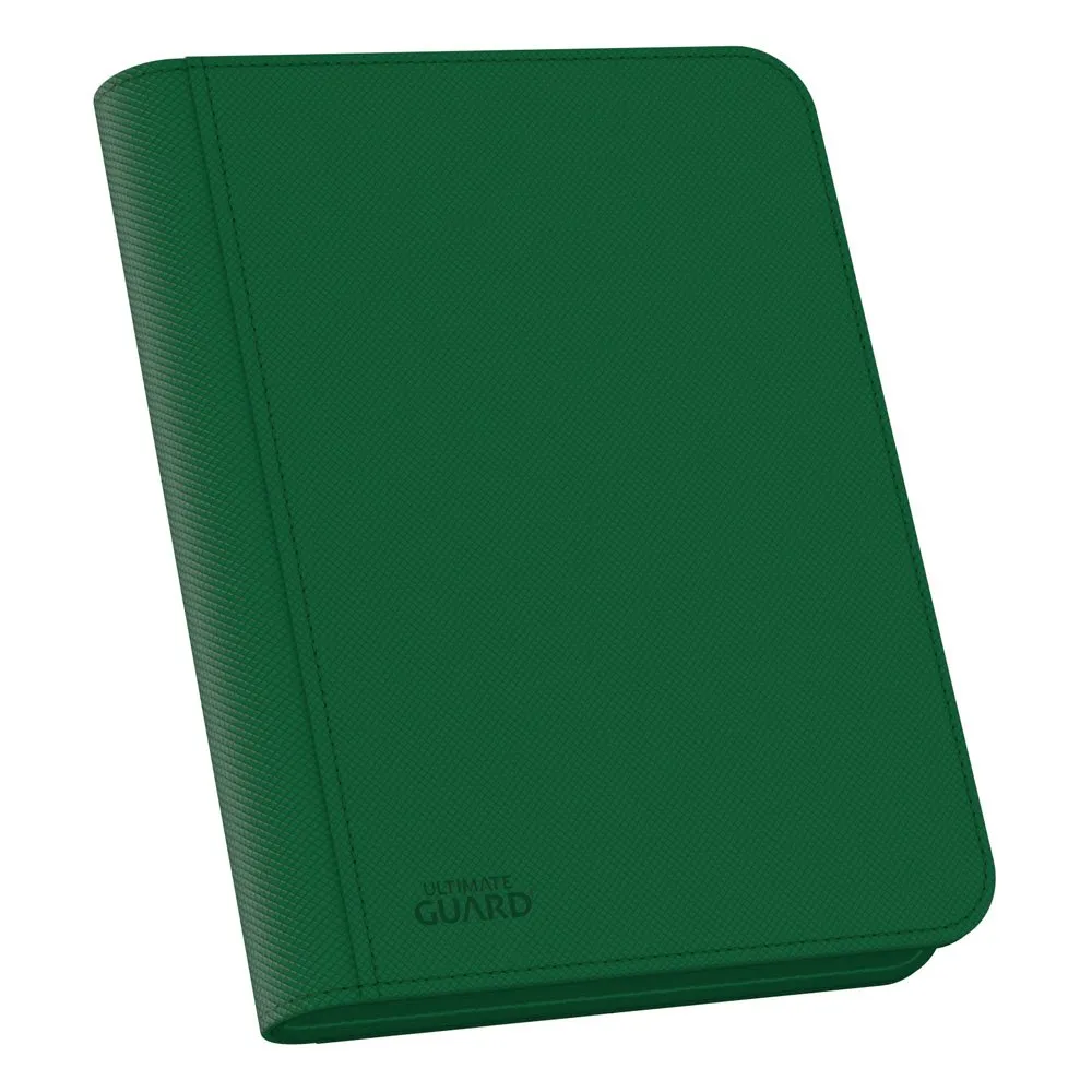 Ultimate Guard Zipfolio (160 double-sleeved cards) 8-Pocket 70 x 97 mm Xenoskin - Green